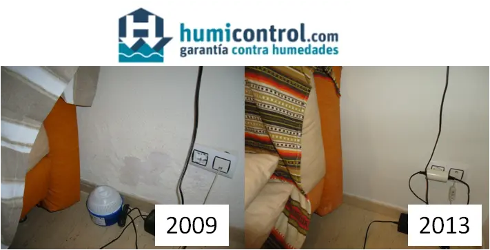 humedad en pared