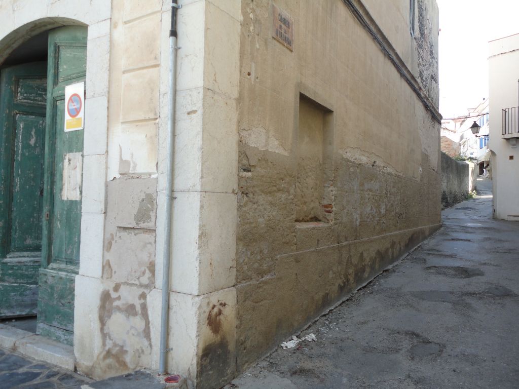 Humedades en fachada 1 antes 1
